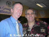 John La Valle and NLP Trainer Klaus Krebs NLP Trainer John La Valle and Business Coach Klaus Krebs